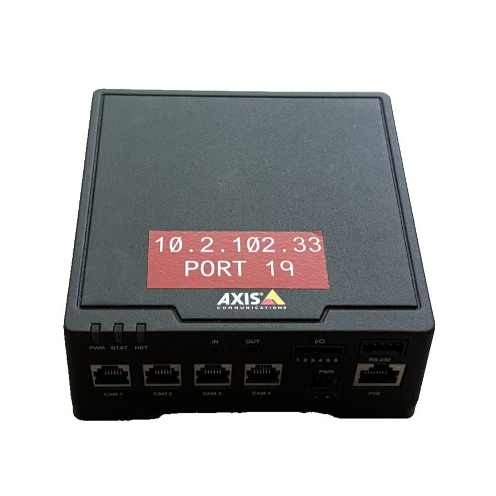 AXIS F44 Main Unit Modular Network Camera Base Unit 0659-0001-01